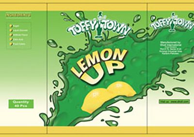 Packaging Toffy Town Lemonup